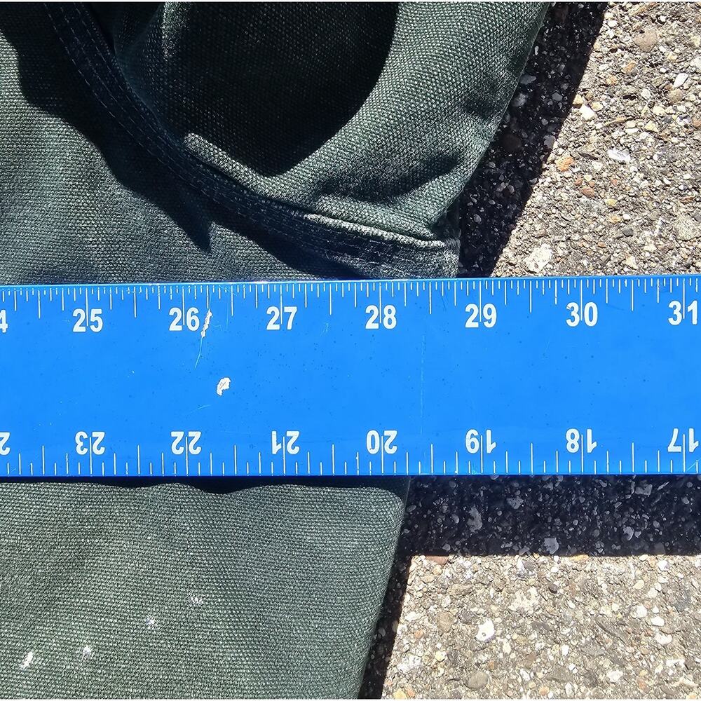 VINTAGE Carhartt Jacket Men Green Santa Fe J14 SPC Sun Faded Distressed Spruce - Picture 8 of 11